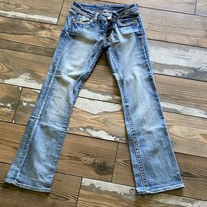 Grace Light Blue Flare Jeans